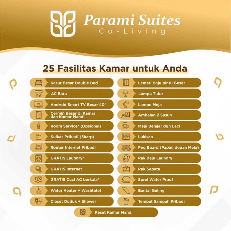 Foto 13 Kost Parami Suites Co Living Kelapa Dua dekat Summ