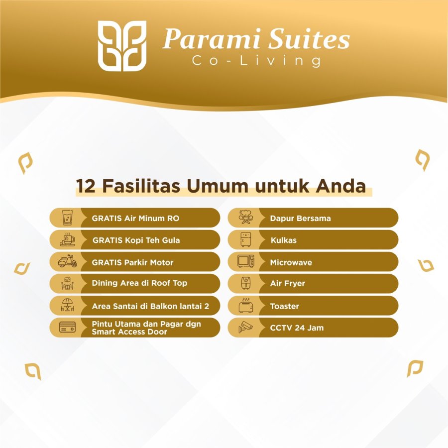 Foto 14 Kost Parami Suites Co Living Kelapa Dua dekat Summ