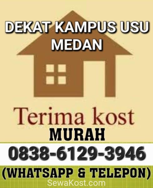 Foto Kost kosan simpang kampus usu padang bulan jamin g