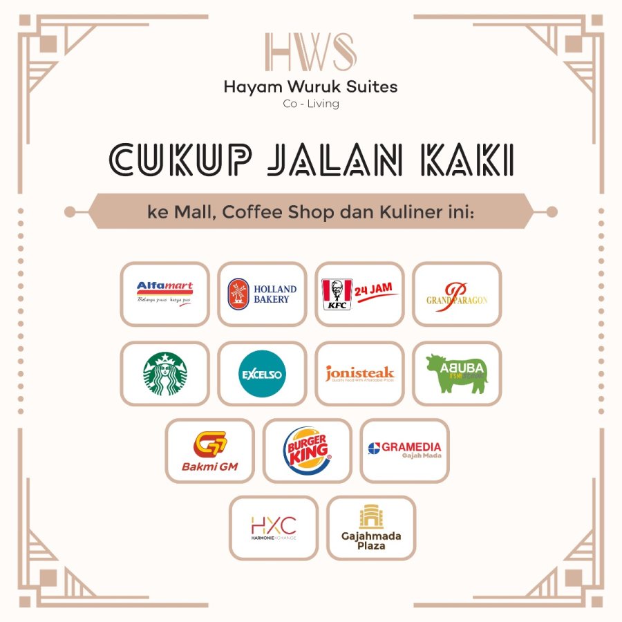 Foto 16 Kost Hayam Wuruk Suites Co-Living dekat Halte Busw di Maphar, Taman Sari, Jakarta Barat